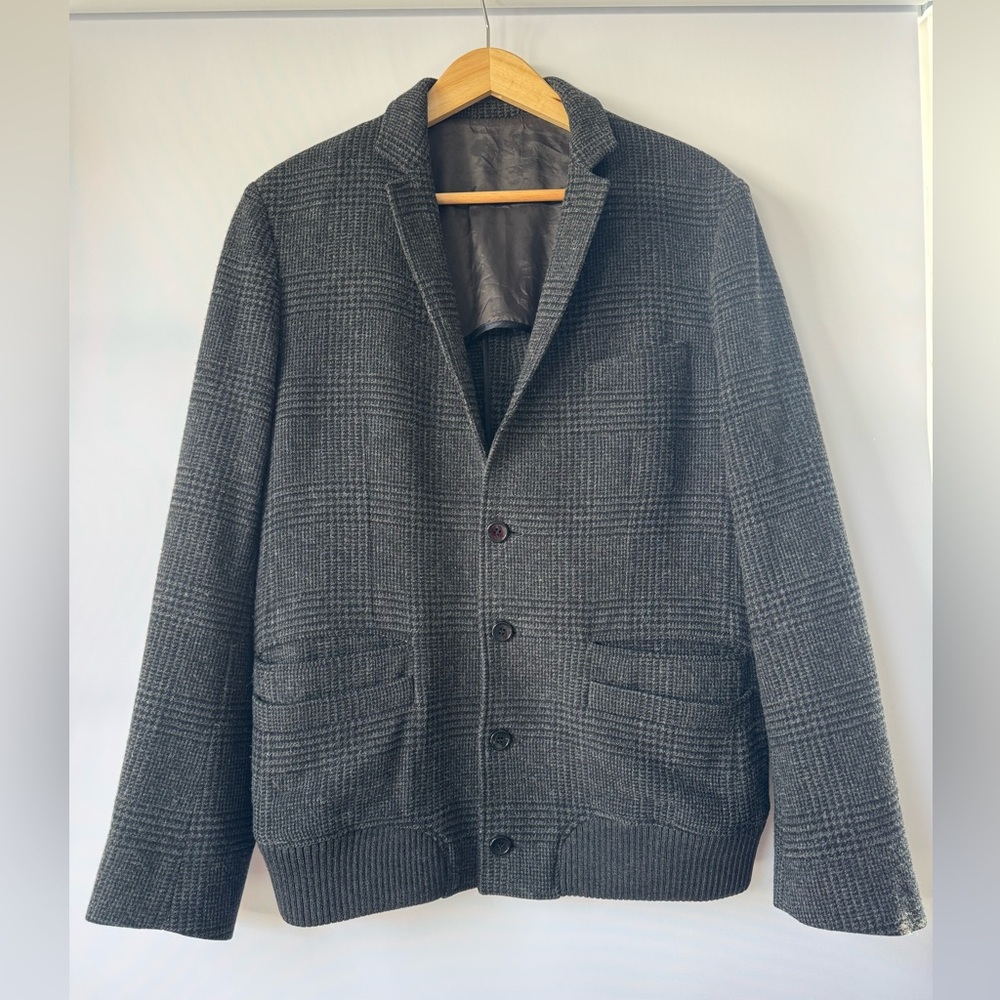 D&G grey suit wool blazer jacket sz 48